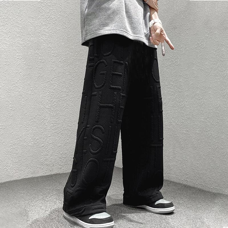 【COD】celana y2k motif celana oversize pria a1 carpenter celana baggy pria floral baggy pants pria korean style wanita/pria celana hitam sweatpants pria 3