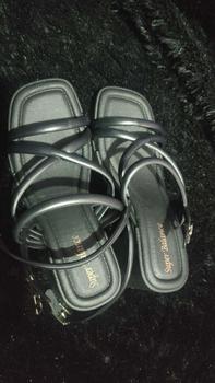 Product Review of Sandal Wanita Sandal Heels Hak Tahu Bahan Karet Jelly PCU Elastis Empuk dan Ringan from g**y 0