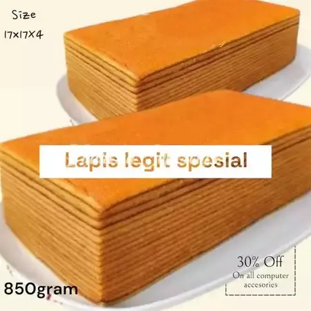 KWALITAS SPESIAL KUE LAPIS LEGIT 8 x 17 CCI MEHONG ORIGINAL WYSMAN 100% HALAL SPESIAL TELUR KAMPUNG TANPA TEPUNG