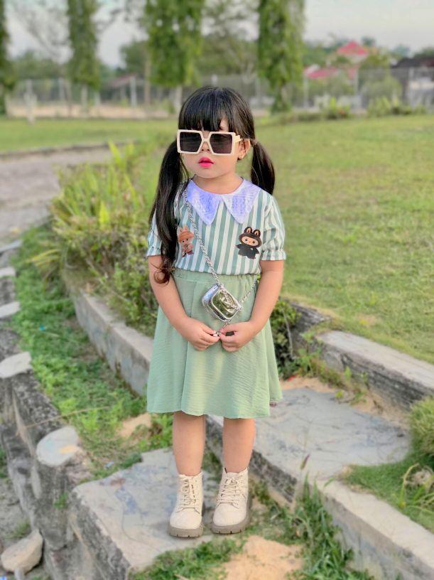 Setelan Piyama Anak Perempuan Motif/baju Tidur anak perempuan/piyama Anak terbaru