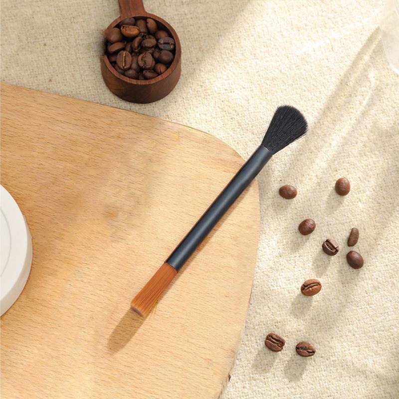 Product Introduction of Coffee Brush Grinder Cleaning Brush Coffee Powder Cleaning Brush Brewing Head Brush Set Coffee Sweeping Brush Barista Tools 16
