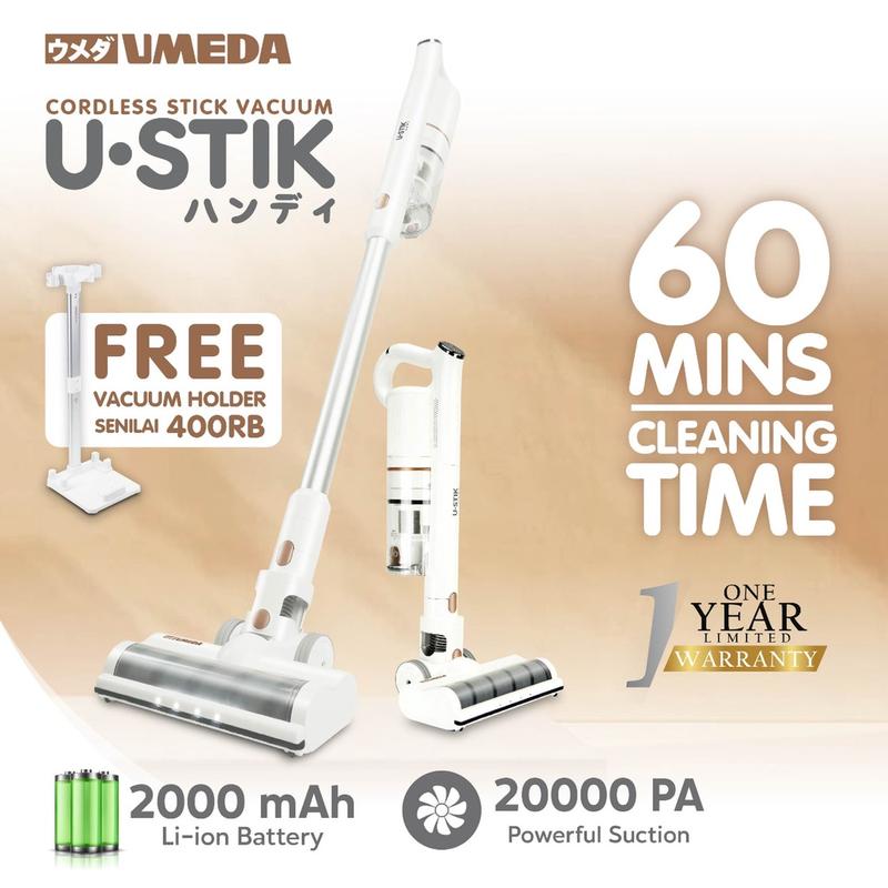 Umeda U-Stik Cordless Stick Vacuum 1