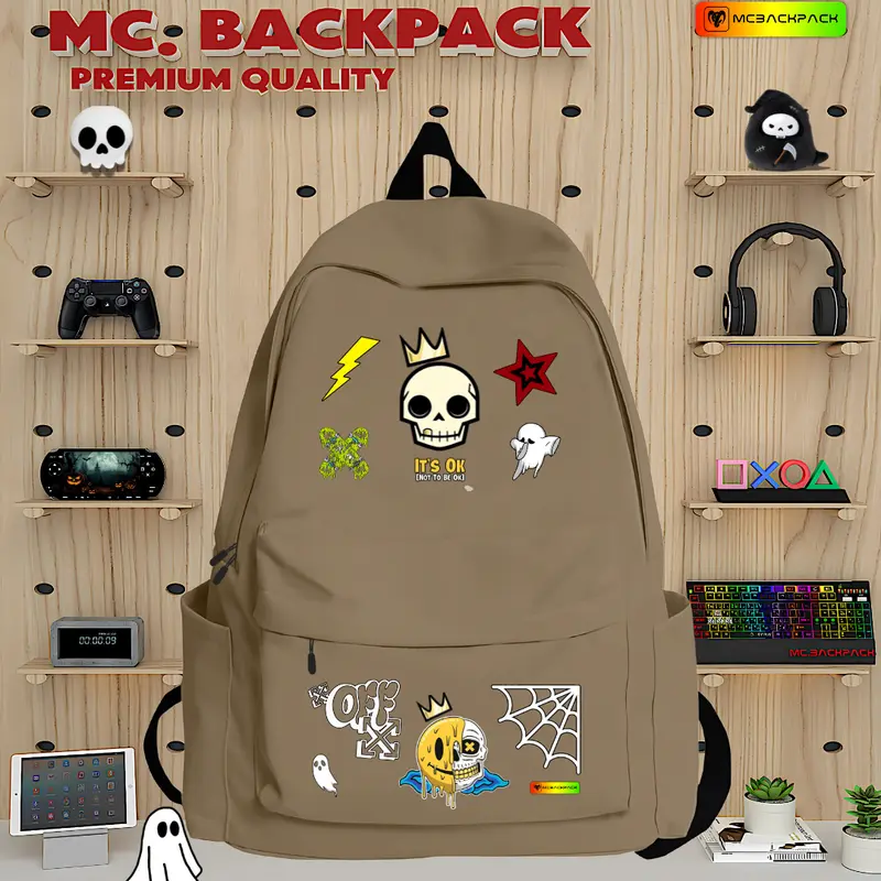 tas sekolah cewek cowok keren Anak dan Dewasa model Kekinian Tas Ransel McBackpack 4
