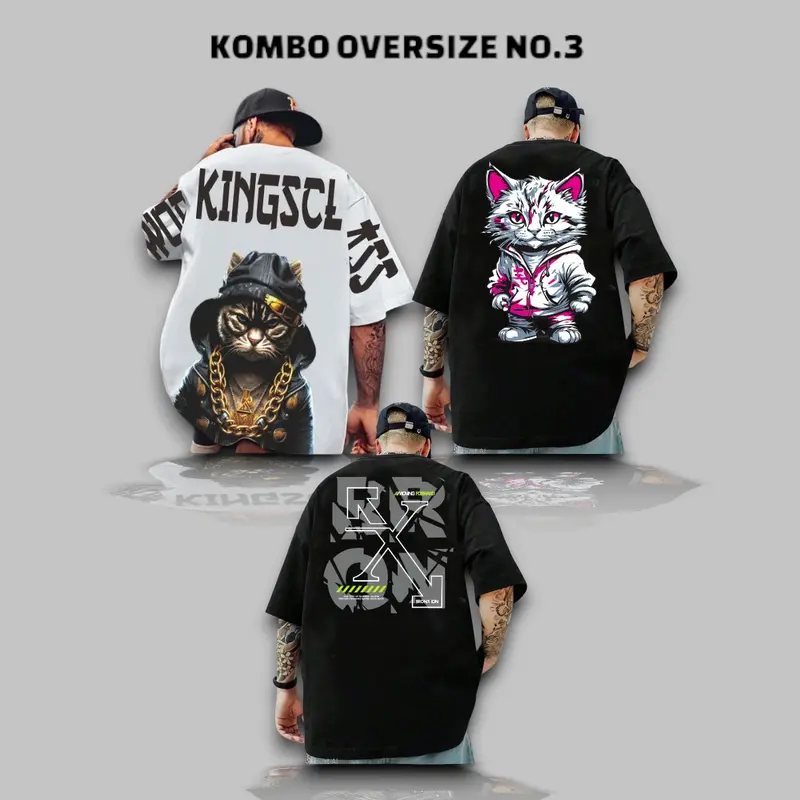 PROMO KAOS MOTIF 3PCS 100RIBUAN KAOS JUMBO /KAOS T-SHIRT OVERSIZE PRIA /KAOS DISTRO VIRAL TERPOPULER 3