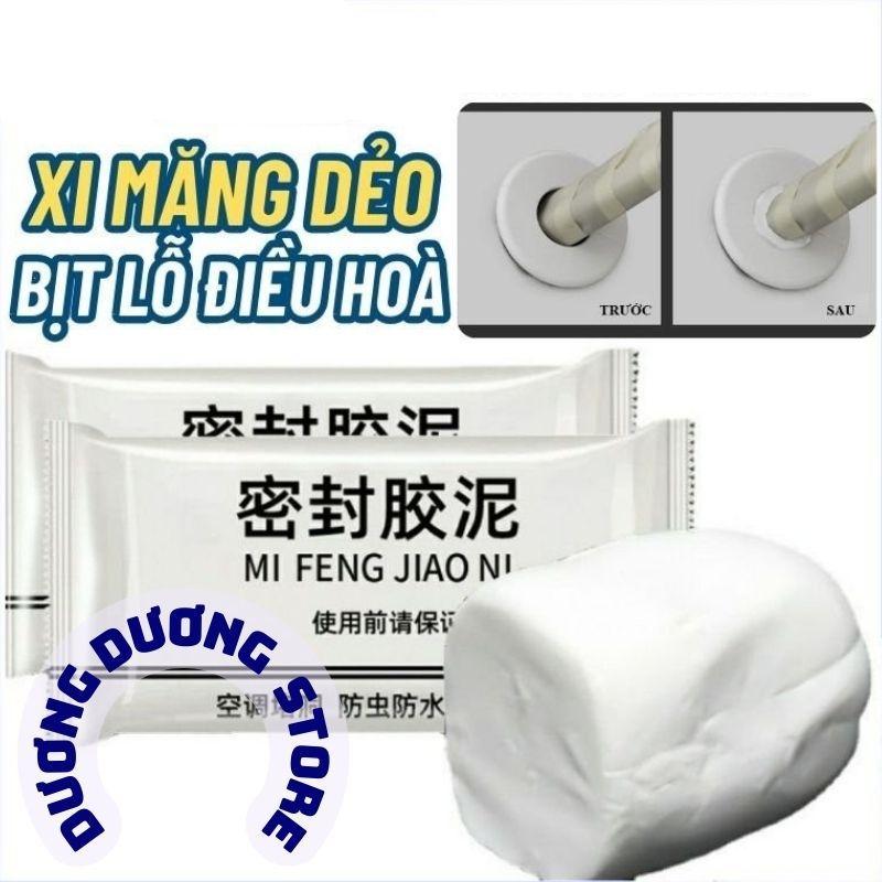 COM BO 10 Keo Xi Măng Dẻo Trắng Chống Thấm Cách Nhiệt , Xi Măng Trám Tường , Bịt Lỗ Hở - Bùn Đất Sét Keo Trám Tường Nhà Lỗ Điều Hoà Đường Ống Nước - Đất Sét Dẻo Siêu Bền