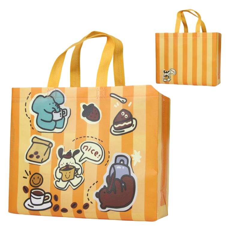 Tas Belanja /  Tote Bag Spunbond/ Goodie Bag Spunbond /Tas Spunbond /Kain Motif Premium Kantong Jumbo Tas Kado Gift A30 6