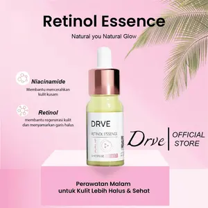Drve Retinol Essence 1 | membantu menghaluskan dan mengencangkan kulit |anti penuaan, anti kerutan mengandung Niacinamide untuk mencerahkan wajah Aging Vitamin