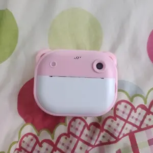 【Mainanlmut】Kamera Ganda 48MP Kamera Cetak Instan Anak Kamera Digital Cetak Termal Mini Kamera Foto Cetak Mulus Termasuk Permainan(Gratis 2 Gulungan Kertas Cetak)