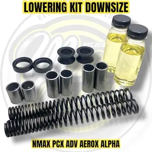LOWERING KIT DOWNSIZE PENCEPER SHOCK DEPAN MOTOR NMAX AEROX PCX ADV BEAT VARIO SCOOPY GENIO SPACY GENIO FREE KARET PEREDAM