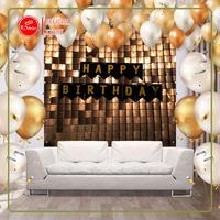 Gambar Panel Backdrop Sequin Tile Wall Dekorasi Berkilau Background Pesta Ulang Tahun Wedding - Silver dari DEPARCEL RIBBON Kota Malang 3 Tokopedia