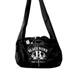 vindice sling bag skena style unisex parasut kuliah sekolah fashionable  Selempang Slingbag Hitam