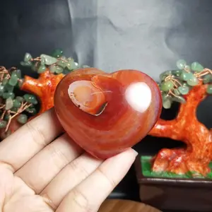 Natural Carnelian Heart (3)
