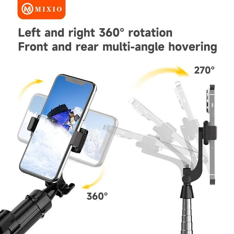 [EXCLUSIVE LEO] MIXIO A31 160CM Tongsis Bluetooth Selfie Stick Tripod 4