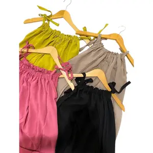 NARIWUNU - DASTER TALI POLOS CRINKLE AIRFLOW FULL OBRAS RUFFLE BAJU TIDUR HITS WANITA CANTIK DRESS SEMI BUSUI