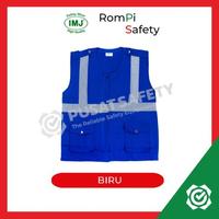 Gambar Rompi Safety Proyek Kerja Lapangan IMJ Scotlight 2 Kantong dari Pusat Safety Kota Administrasi Jakarta Barat 4 Tokopedia