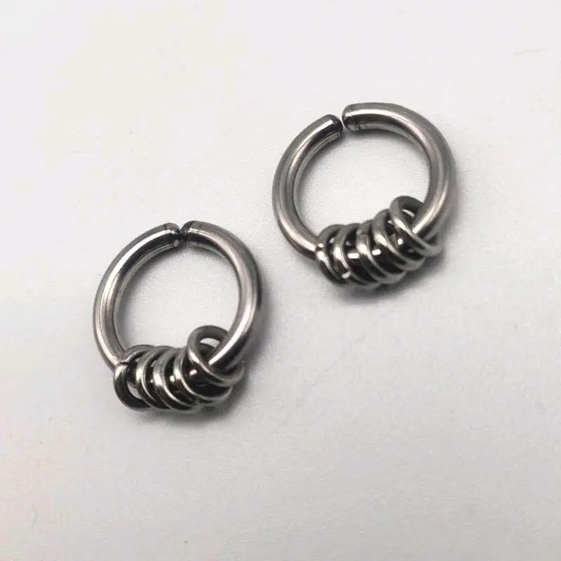 ANTING JEPIT TANPA TINDIK BANDUL RING TITANIUM ANTI KARAT PRIA DAN WANITA Earrings Liontin ANTING JEPIT TANPA TINDIK BANDUL RING TITANIUM ANTI KARAT PRIA DAN WANITA Earrings Liontin