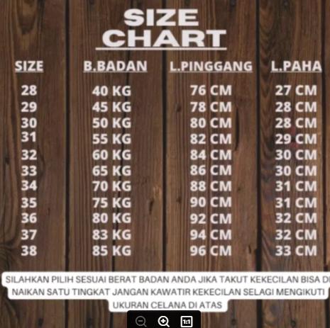Celana panjang dewasa/celana panjang pria jeans 2025 1