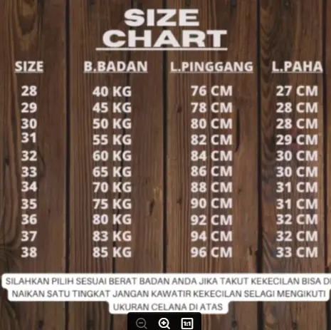 Celana panjang dewasa/celana panjang pria jeans 2025 1