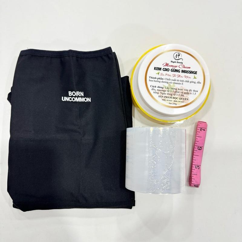  Combo 4 Món  Kem Cuộn 7cm Quần Thước  Kem Cao Gừng Massage 200g Cuộn 7cm- Huyền Beauty Shop 