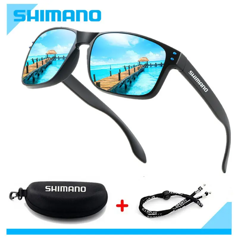 Shimano Men Women Polarized Sunglasses Vintage Sunglasses Man Fashionable Driving Sun Glasses Eyewear Eyepieces