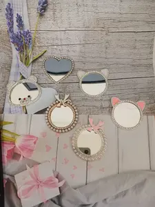 CERMIN MINI MOTIF BISA TEMPEL DI CASING HP