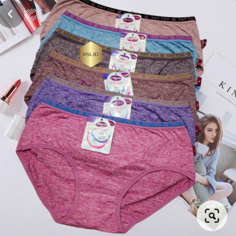 12 pcs/KARESHI_STAR/Celana Dalam Wanita Lusinan Super Soft 2908 6