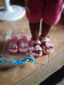 Product Review of Sandal Bayi Anak Perempuan 1-3 Tahun Motif Ranta Ban2 Labubu Tali Belakang Ringan Nyaman Di Kaki Anak from B**a 2
