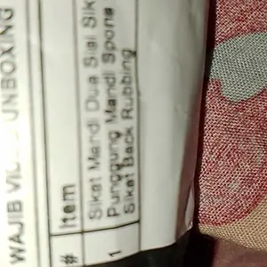 Sikat Mandi Dua Sisi Sikat Punggung Mandi Spons + Sikat Back Rubbing