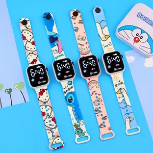 Jam Tangan Anak Karakter Hotplain AWS Lucu Tahan Air - Fashion