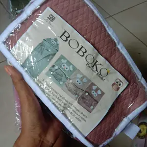 Boboko Selimut Bayi On The Go Motif Diamond / Apron Menyusui / Cover Stroller