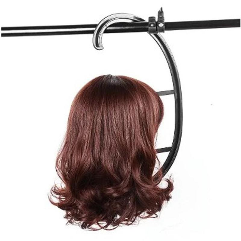 Product Introduction of Giá Treo Tóc Giả Màu Hồng Đen, Phụ Kiện Tóc Giả, Giá Trưng Bày Mũ Bằng Nhựa Chắc Chắn, Giá Treo Tóc Giả Salon Di Động Bền Cho Nhiều Tóc Giả 10