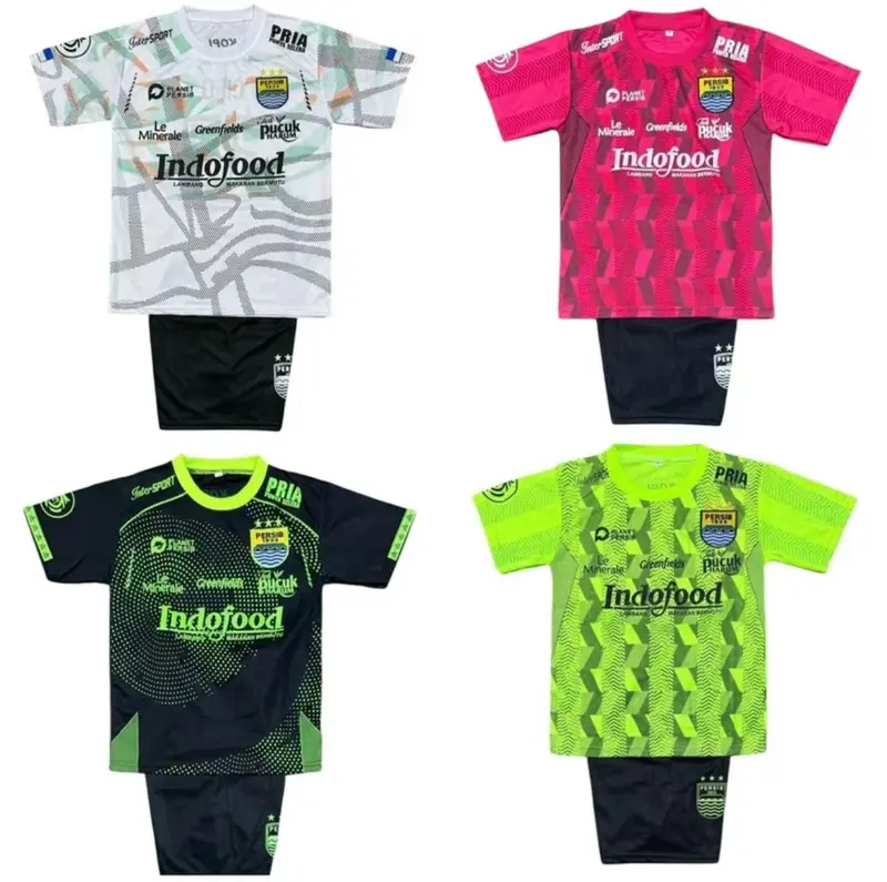 SETELAN BAJU BOLA PERSIB ANAK-ANAK UMUR 6 BULAN - 15 TAHUN TERLENGKAP DAN TERBARU / JERSEY BOLA ANAK - COD 0