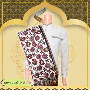 Rida Kashmiri Motif bunga prin warna