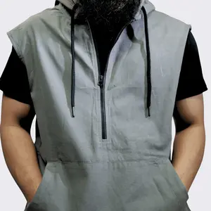 Emka Clothing | Rompi Solat Pakaian Muslim Pria Dewasa Tanpa Lengan | Rompi Solat Emka