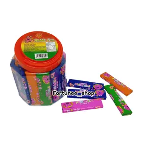 Fortunee Shop Bubble Tatto Kecil Permen Karet Tatto Isi 50pcs Gum Berbagai Rasa Dan Stiker Menarik Untuk Keseruan Sehari-hari