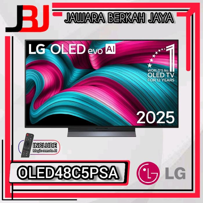 Gambar TV OLED LG 48 inch OLED48C5PSA Smart TV LG OLED 48" 4K Oled OLED48C5 dari J B J Kota Administrasi Jakarta Selatan Tokopedia