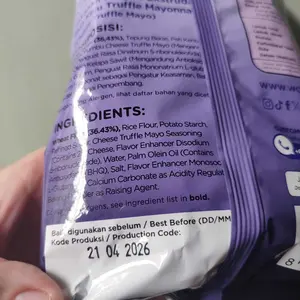 Wonhae Topokki Snack Cheese Truffle Mayo 80gr