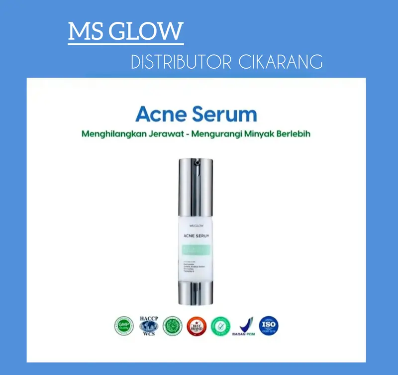 SERUM ACNE FREE ACNE SPOT Pembersih Jerawat MS GLOW BEAUTY Berjerawat 1