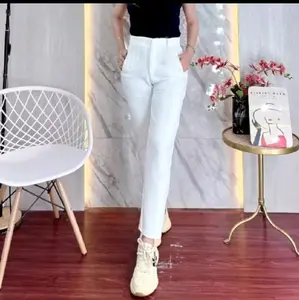 RG Fashion- Aerum Haighwaist paspol scuba pant - Celana Pensil Haihwaist saku paspol - Scuba Premium
