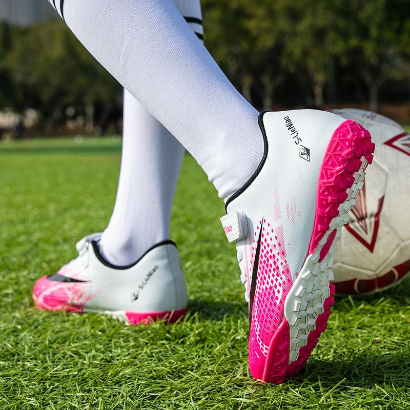 Product Introduction of JINTOHO Kids Soccer Shoes Society Children School Football Boots Cleats Grass Sneakers Boy Girl Outdoor Athletic Training Sport Footwear 34