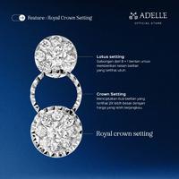 Gambar Adelle Jewellery – Lila Diamond Pendant – Liontin Berlian dari Adelle Jewellery Kota Administrasi Jakarta Utara 4 Tokopedia