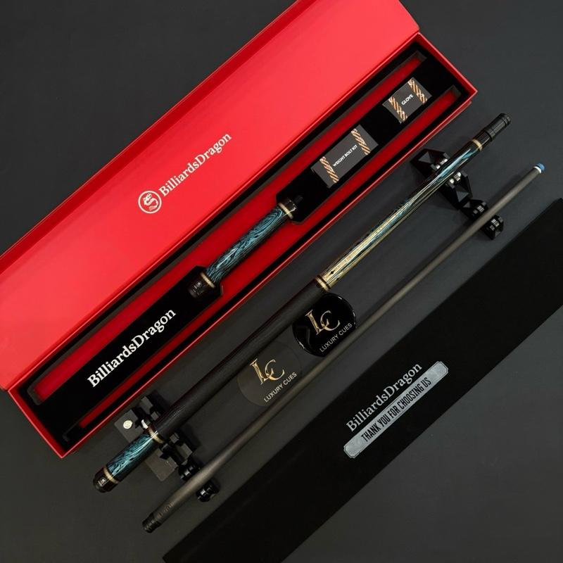 Cơ/Gậy Bida Lỗ/Pool Full Carbon Dragon Legend LD-BL1 (Kèm Đầy Đủ Phụ Kiện)