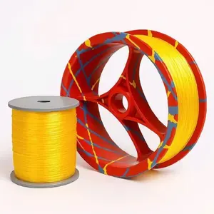 Bladu Racing Ukuran 4 Inch Murah Gulungan Senar Layangan Benang Lebar 5,5 Cm Tebal 2,5 Mm Warna  Random