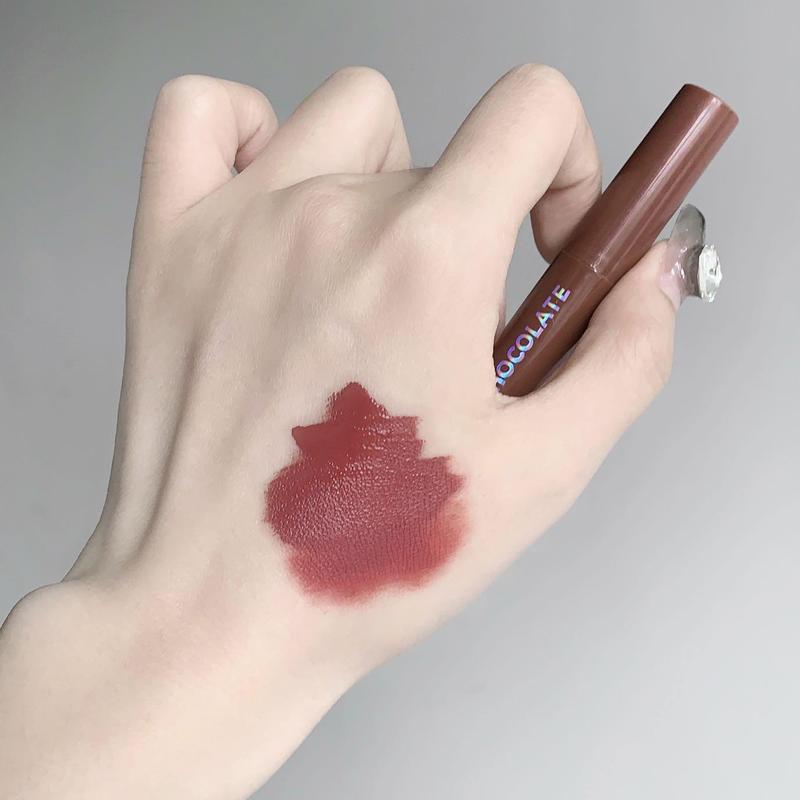 Product Introduction of 【TOP】Chocolate five lipstick set matte finish non-fading lipstick female student 21
