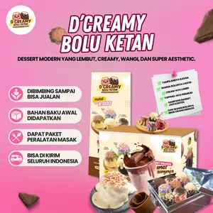 Paket Usaha Modal Kecil D’Creamy Bolu Ketan Bolu Ketan