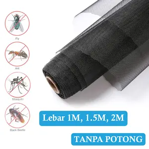 Kasa Kawat Nyamuk PP Nano Jaring Kelambu Tirai Jendela Penutup Ventilasi Kamar 100x100 100x150 100x200