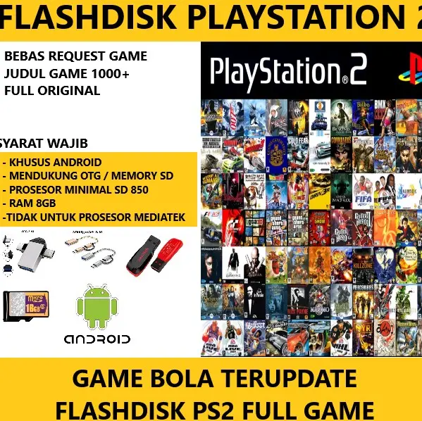 Flashdisk full game ps2 android 0