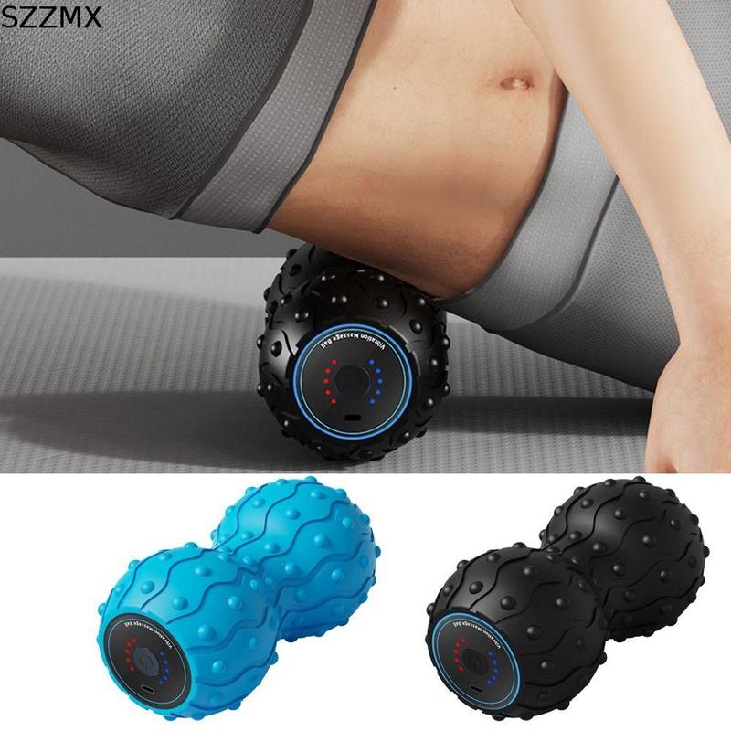 SZZMX Im lặng Có thể điều chỉnh 5 cấp độ rung Có thể sạc lại Mô sâu Máy mát xa…