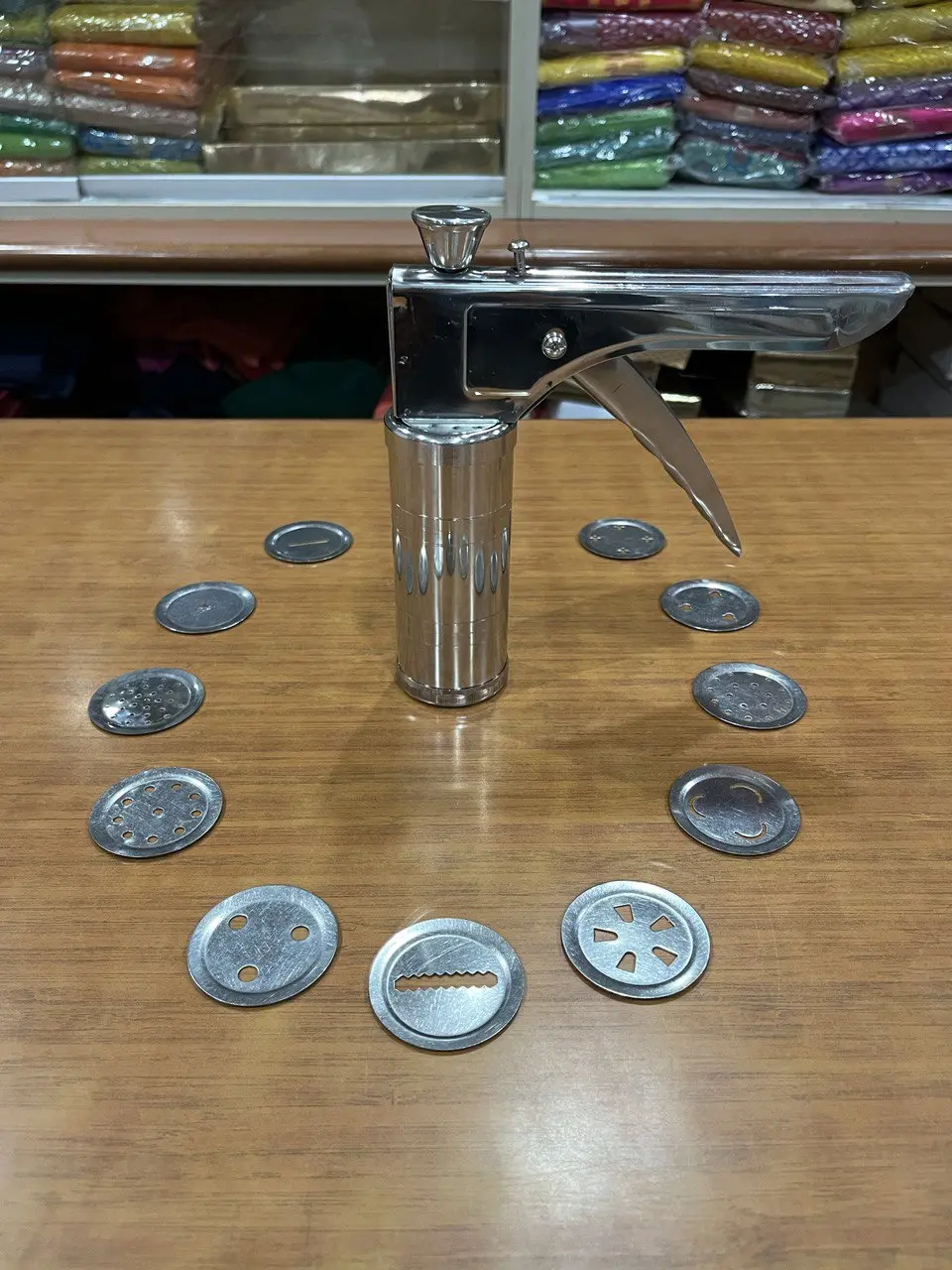 Stainless Steel Cookies Press Maker