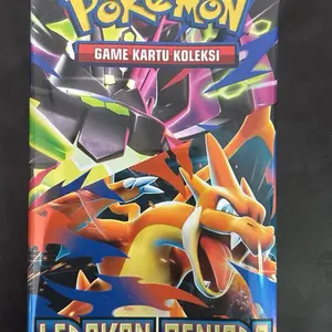 Ledakan peniada pack pokemon card